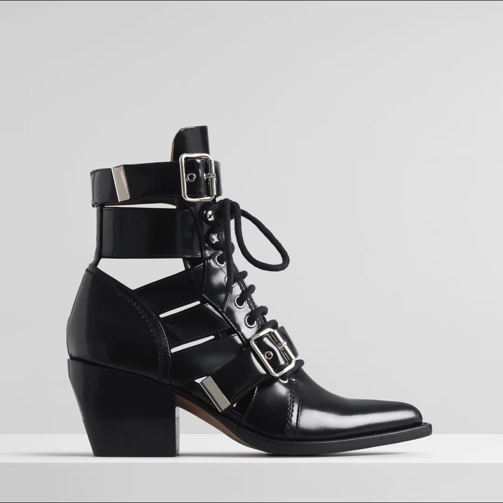 Chloe rylee leather boots